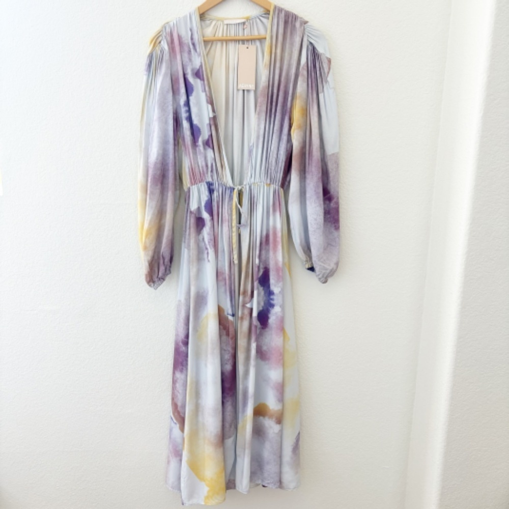 REVOLVE Aeryne Sarah dress aquarelle‎ NWT Size Medium